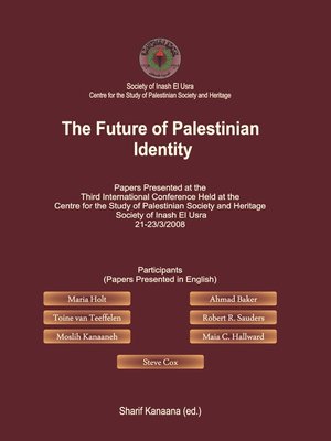 cover image of the Future of Palestinian identity